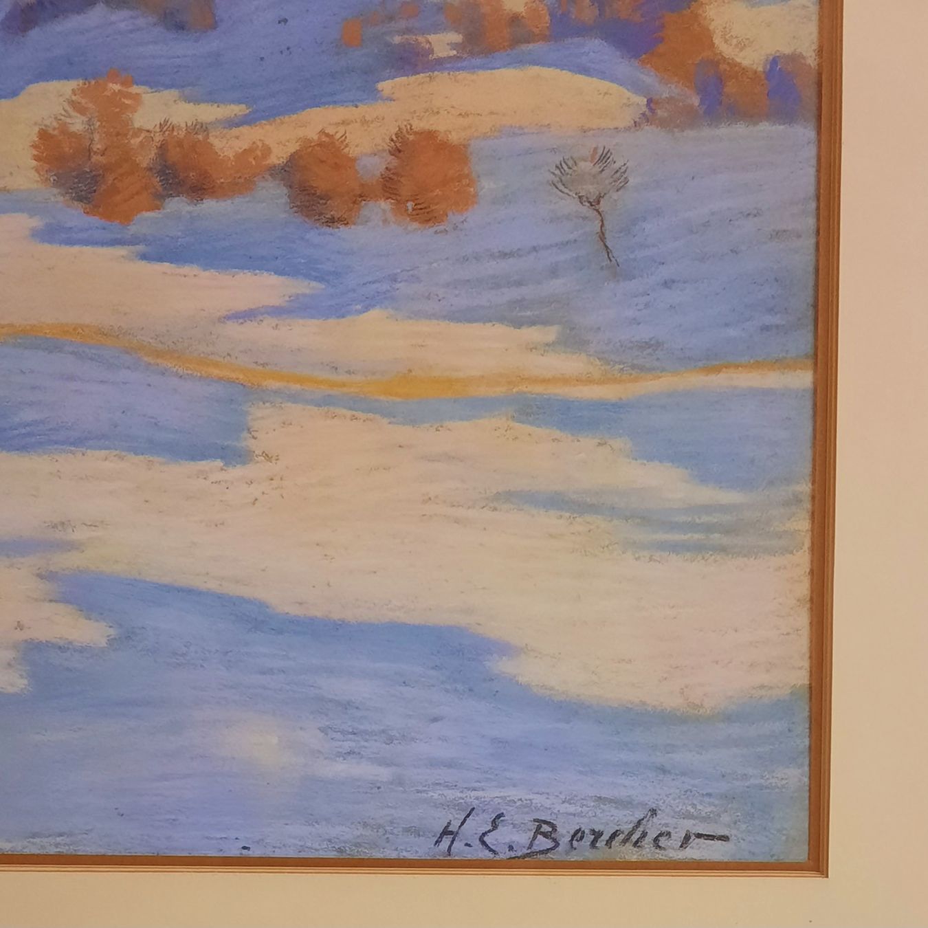 Dipinti: HENRI EDOUARD BERCHER 1877 - 1970 – Usato da Genève venduto da Enigme8 2