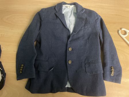 H&M Jungen Leinen Blazer Gr. 104Top Zustand
