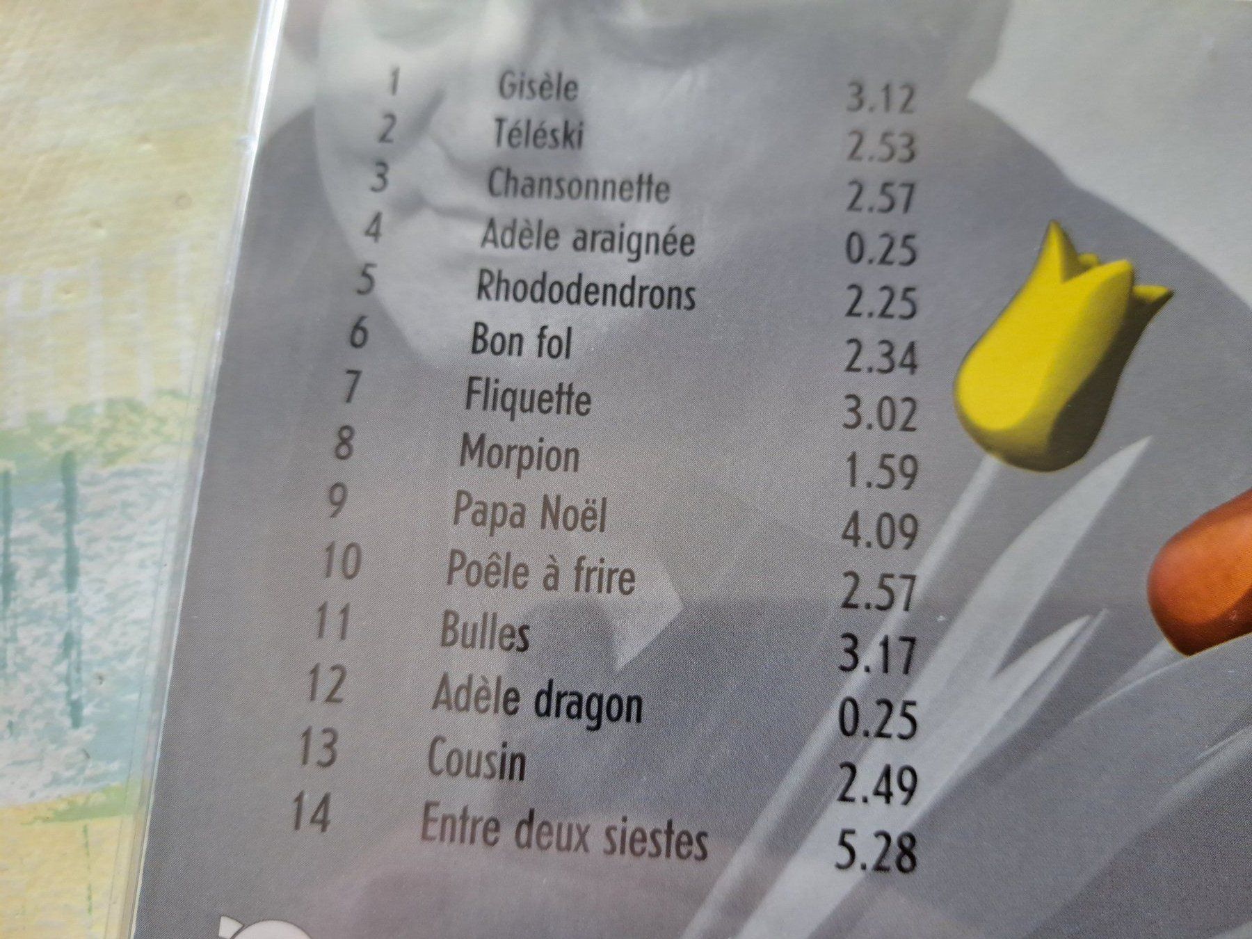 CDs: Cd Le bel Hubert - Deux siestes – D'occasion à Pully par bro_n52j 2