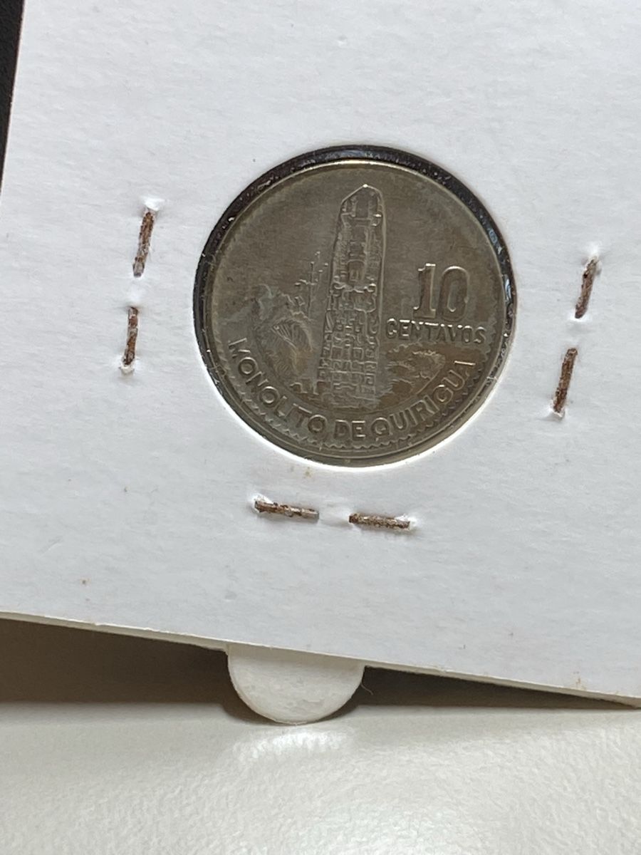 Tutti le monete: Guatemala - 10 cents - 1965 – Usato da Payerne venduto da Mike1682 1