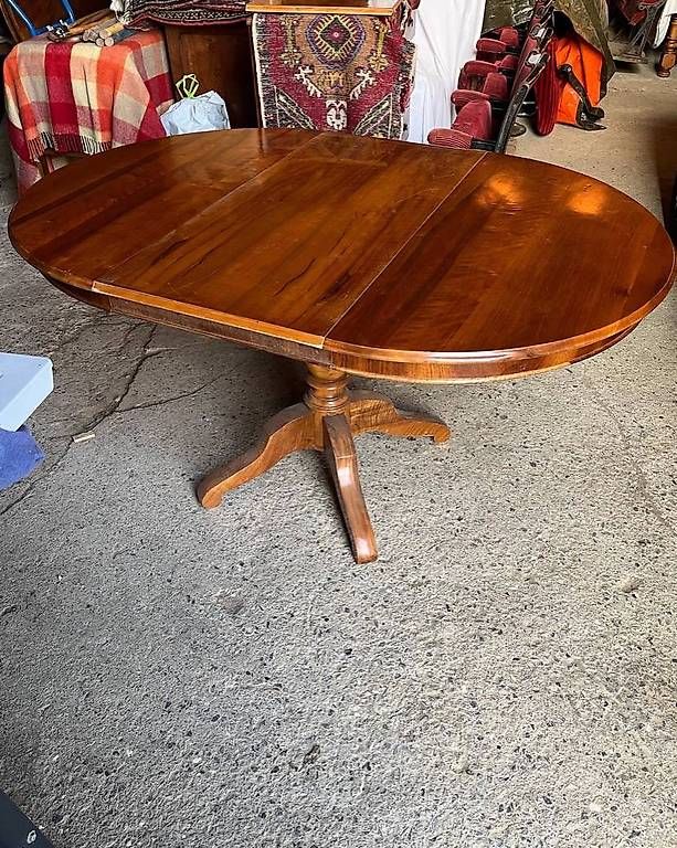 Tische: Table Louis Philippe à rallonges – Gebraucht aus Arnex-sur-Orbe von Tutu1037 3