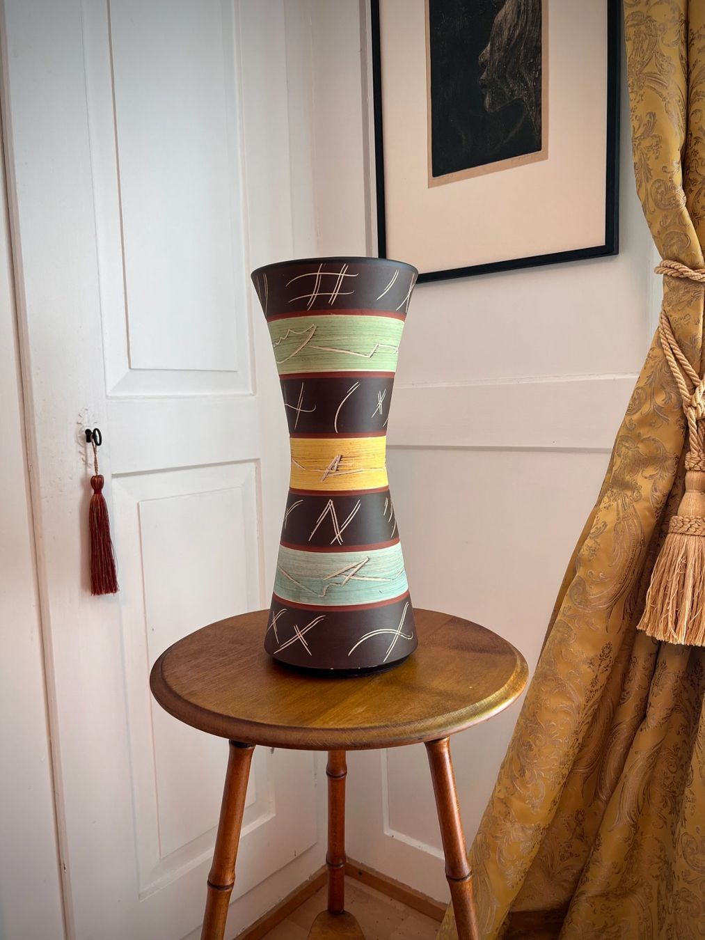 Vasi & Recipienti: Grosse Mid‑Century Studio Keramik Vase – Usato da Männedorf venduto da MrAnderson 3