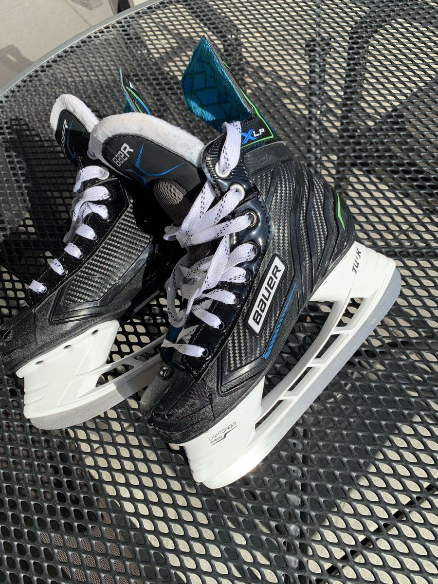 Bauer Pattini da ghiaccio: Bauer X-LP junior Eishockey Schlittschuhe – Usato da Rudolfstetten venduto da jol_xy7z 3