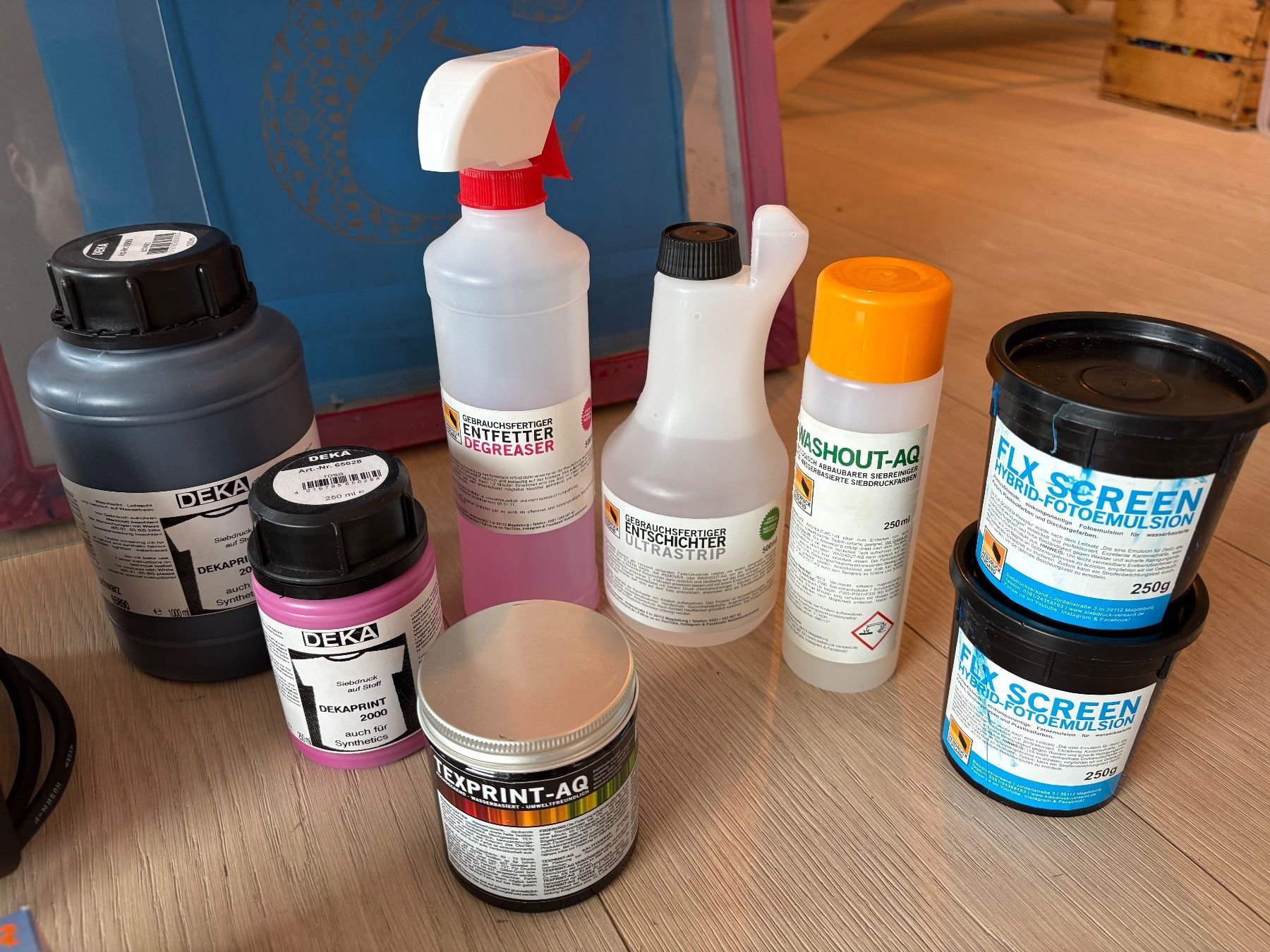 Bastelsets: Siebdruck-Starter-Set – Gebraucht aus Pfungen von 007Leni 1