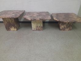 3x salontisch(marmor)