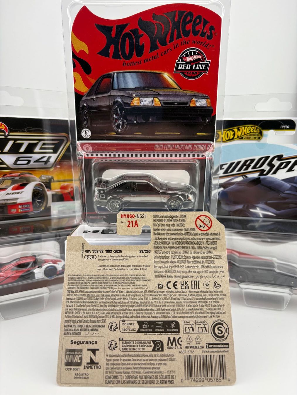 Hot Wheels Modellautos: Hot Wheels '94 Audi Avant RS2 - 2025 - 29/250 – Neu und originalverpackt aus Flawil von HeisseReifen 4