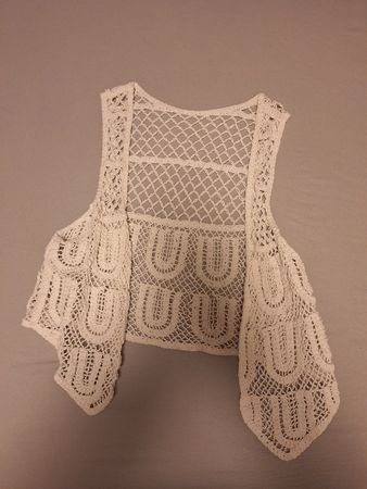 Gilet Damen Weiss
