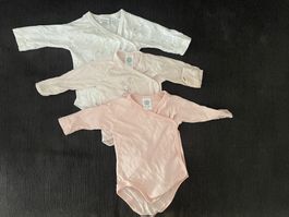 3x Sanetta Wickelbody Wickelbodies Gr.1 Monat 56