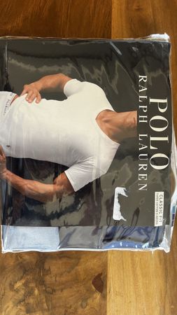 Ralph Lauren T-Shirts V-Neck 3er Pack Grösse S neu
