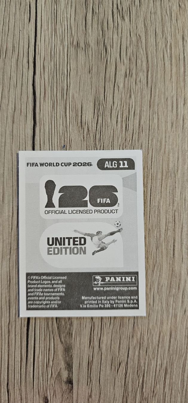 Panini Sammelbilder & Trading cards: World Cup Panini ALG 11 – Neu und originalverpackt aus Biel VS von volcom8702 1