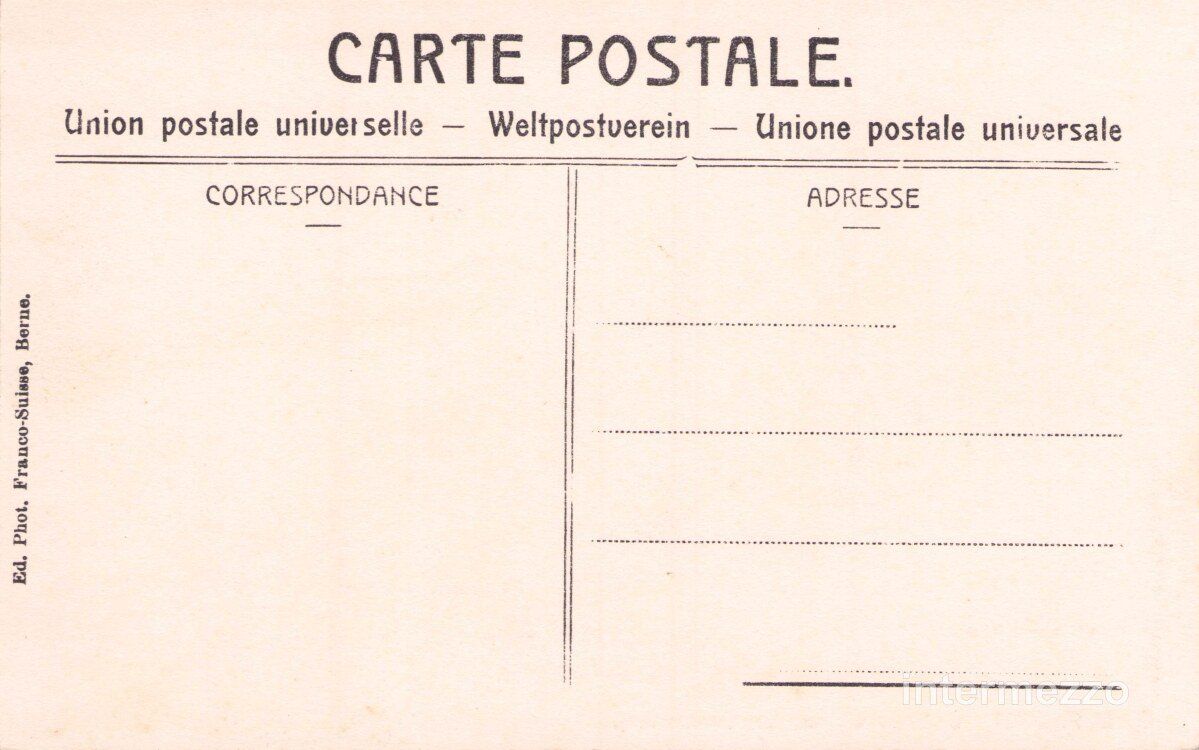 Cartoline postali: Château d'Oex VD // ca. 1920 Le Sanatorium – Usato da Basel venduto da intermezzo12 1