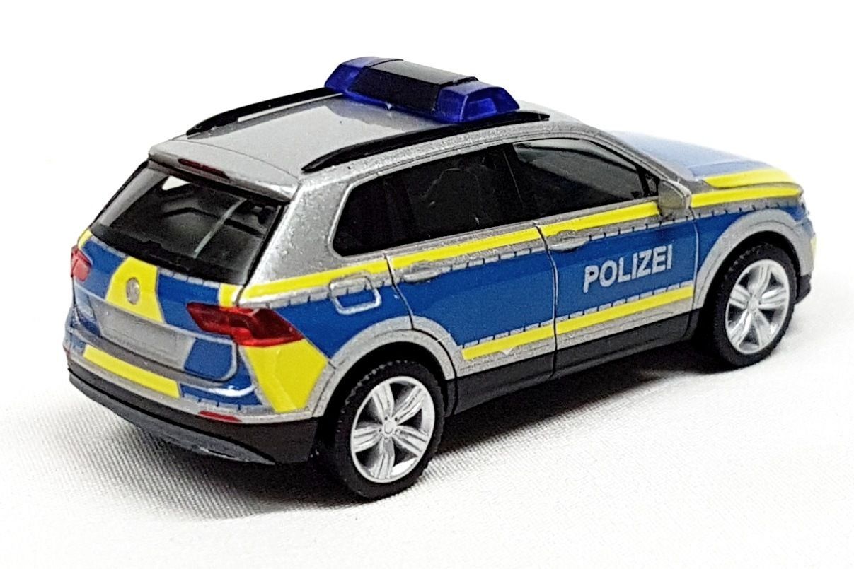 Herpa Modellini d'auto: 1:87 VW Tiguan "Polizei Goslar" – Nuovo e nell'imballaggio originale da Affoltern am Albis venduto da Modellshop-8910 1