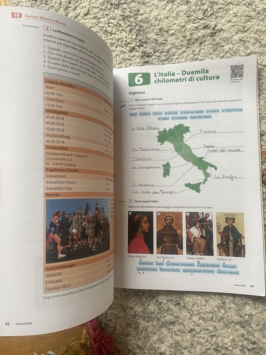 Libri: Ci siamo A, Italienisch Lernbuch & Arbeitsheft – Usato da Zürich venduto da estela22 3