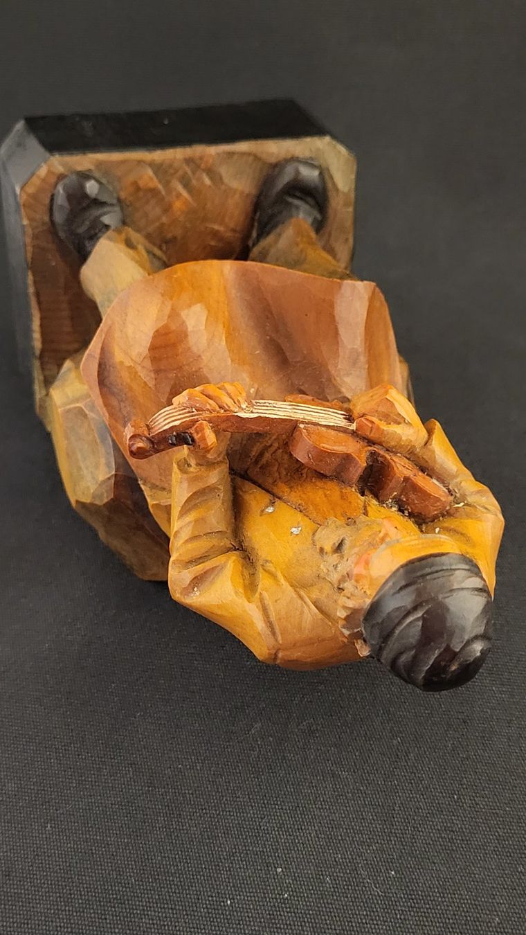 Figurines: Geschnitzte Holz-Figur GEIGENBAUER – D'occasion à Basel par spinne02 7