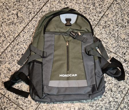 Praktischer Nordcap Rucksack, ideal für Wanderungen!