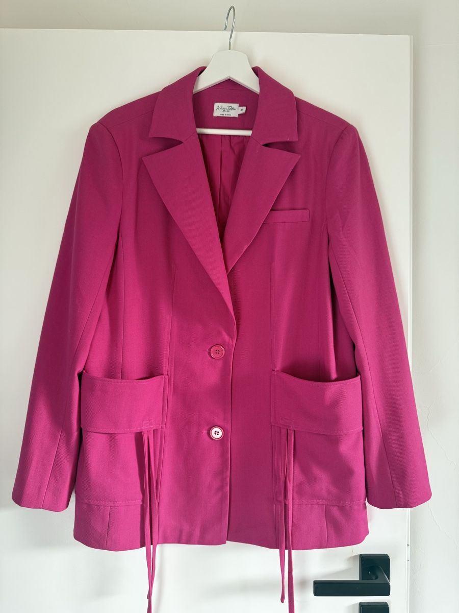 Na-kd Giacche & Cappotti: Pink trendy oversized blazer from NA-KD – Nuovo (secondo la descrizione) da Savièse venduto da Inessa.M 1