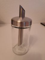 Zuckerspender aus Glas/Metall, neuwertig, Top Zustand!