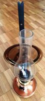 Petroleumlampe / Wandlampe / Nachtlampe aus Kupfer - 40 cm -