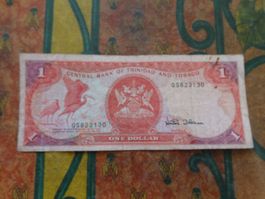 TRINIDAD ET TOBAGO    1  dollar   Billet