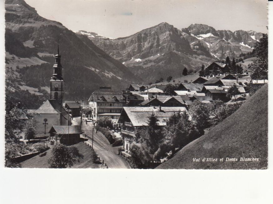 Cartoline postali: Val d'Illiez 1960 – Usato da Bürglen TG venduto da StampGraf
