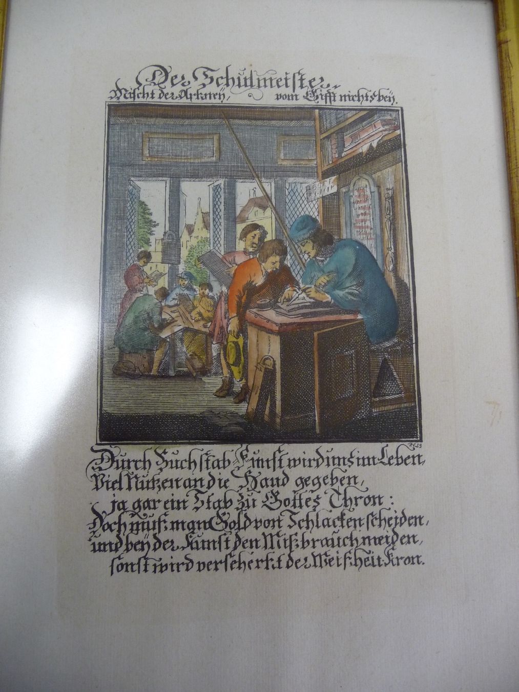 Poster & Bilder: Bild: Der Schulmeister – Gebraucht aus Rafz von Powacaddy 1