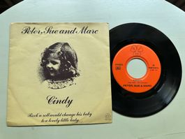 PETER SUE & MARC SCHELL Single SWISS Kult Top Hit Cindy CH