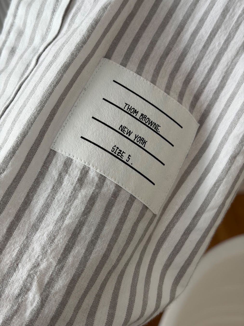 Camicie: Herrenhemd THOM BROWNE. Gr. 5 – Usato da Nürensdorf venduto da metropolitans 3