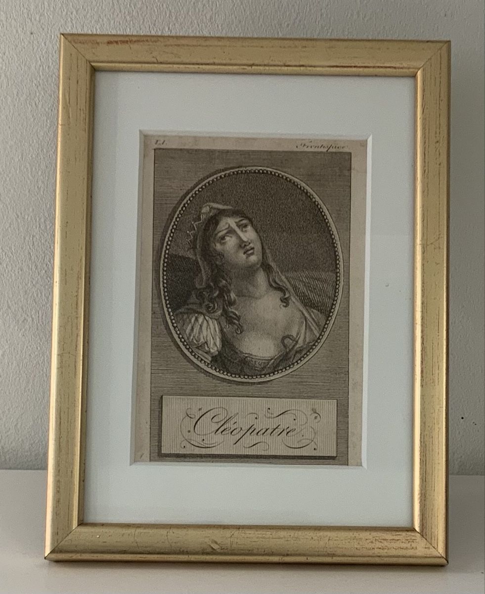 Stiche: Gravure, portrait de Cléopatre – Gebraucht aus rolle von Tontonjulot 3