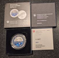 2021 20 Franken Silber pp Wasserenergie Box