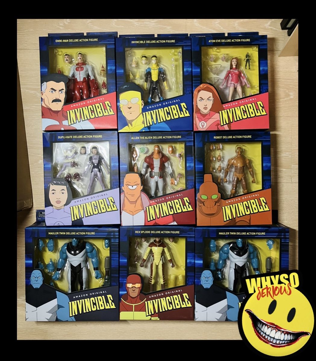 Figuren: Invincible Figuren-Set Neu & OVP von Diamond Select – Neu und originalverpackt aus Gossau ZH von whysoserious