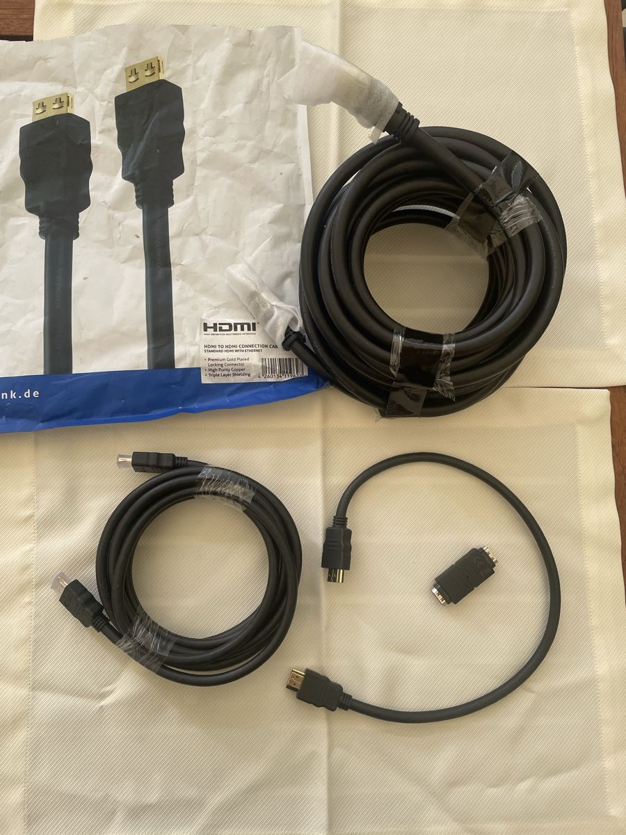 Cavi: HDMI Kabel 7,5 m / 1,5 m / 60 cm – Nuovo e nell'imballaggio originale da Widnau venduto da san_qd7m 1