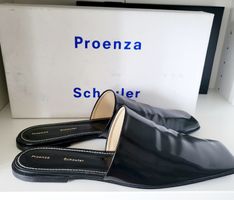 Proenza Schouler Black Mules, Size 40, Immaculate Style!