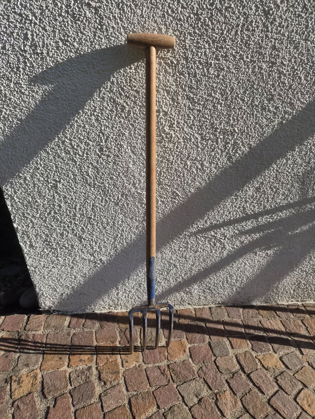 Forchette: Robuste Grabgabel / Spatengabel mit Holzstiel – Usato da Zürich venduto da Primanoctis 4