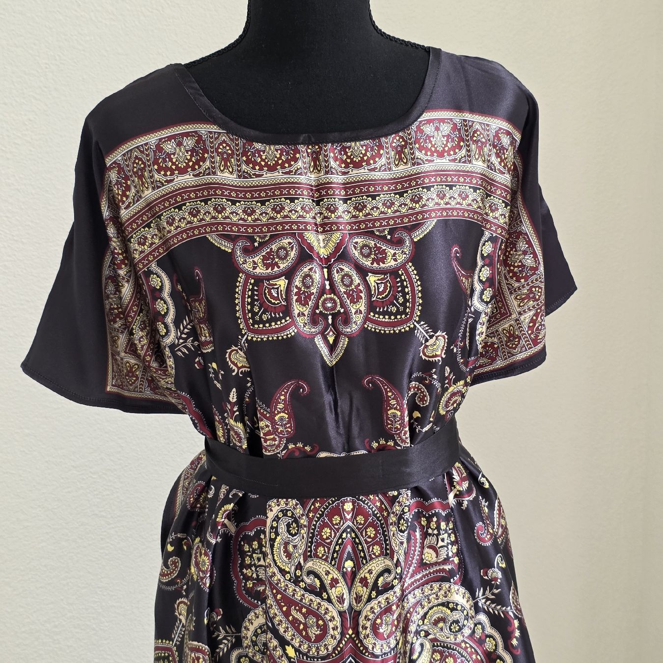 Kleider: Kleid Kaftan Muster  Gr S/ M /L neu – Neu (gemäss Beschreibung) aus Rheinsulz von Gilea 1