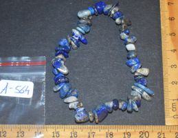 Armband A-564 – Lapislazuli – elastisch
