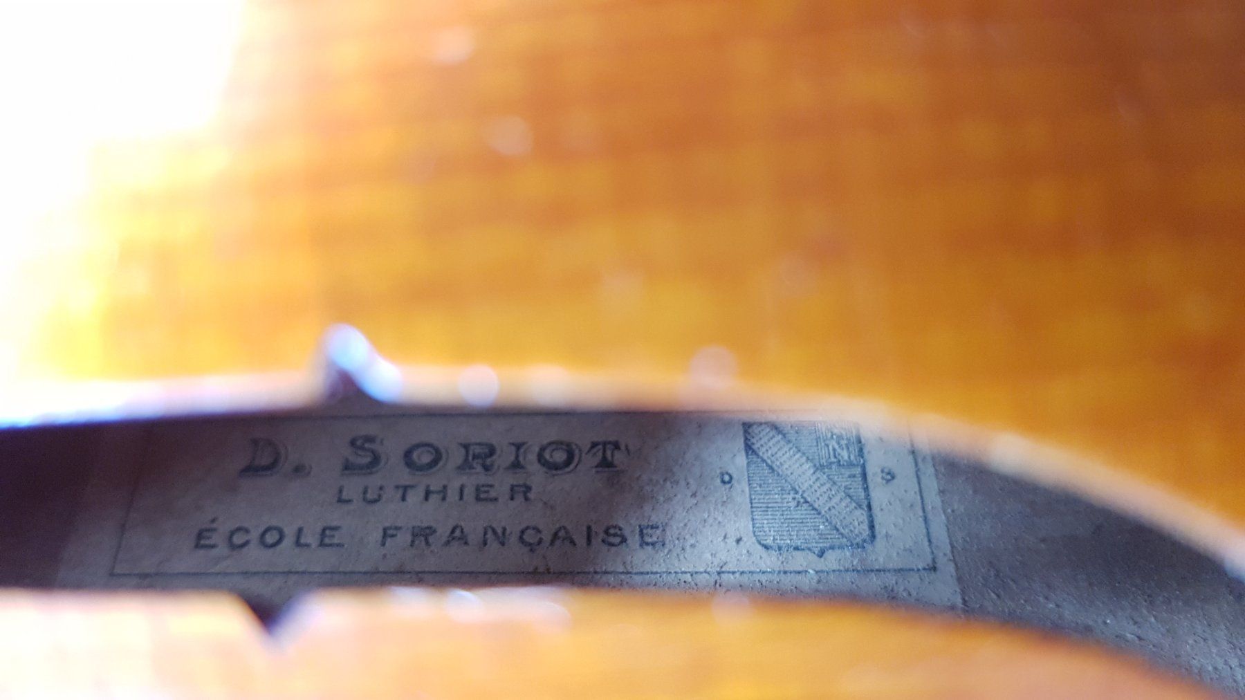 Strumenti musicali: Violine 4/4, D. Soriot, ca.1890-1930, – Usato da Berneck venduto da 2vulkan55 7