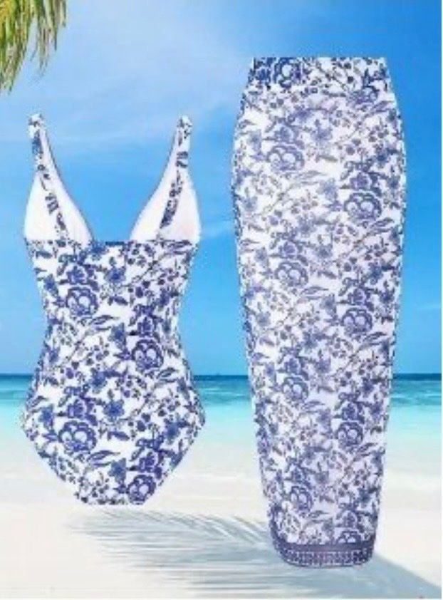 Costumi da bagno & Bikini: Badeanzug mit Pareo L – Nuovo e nell'imballaggio originale da bern venduto da nani123 1