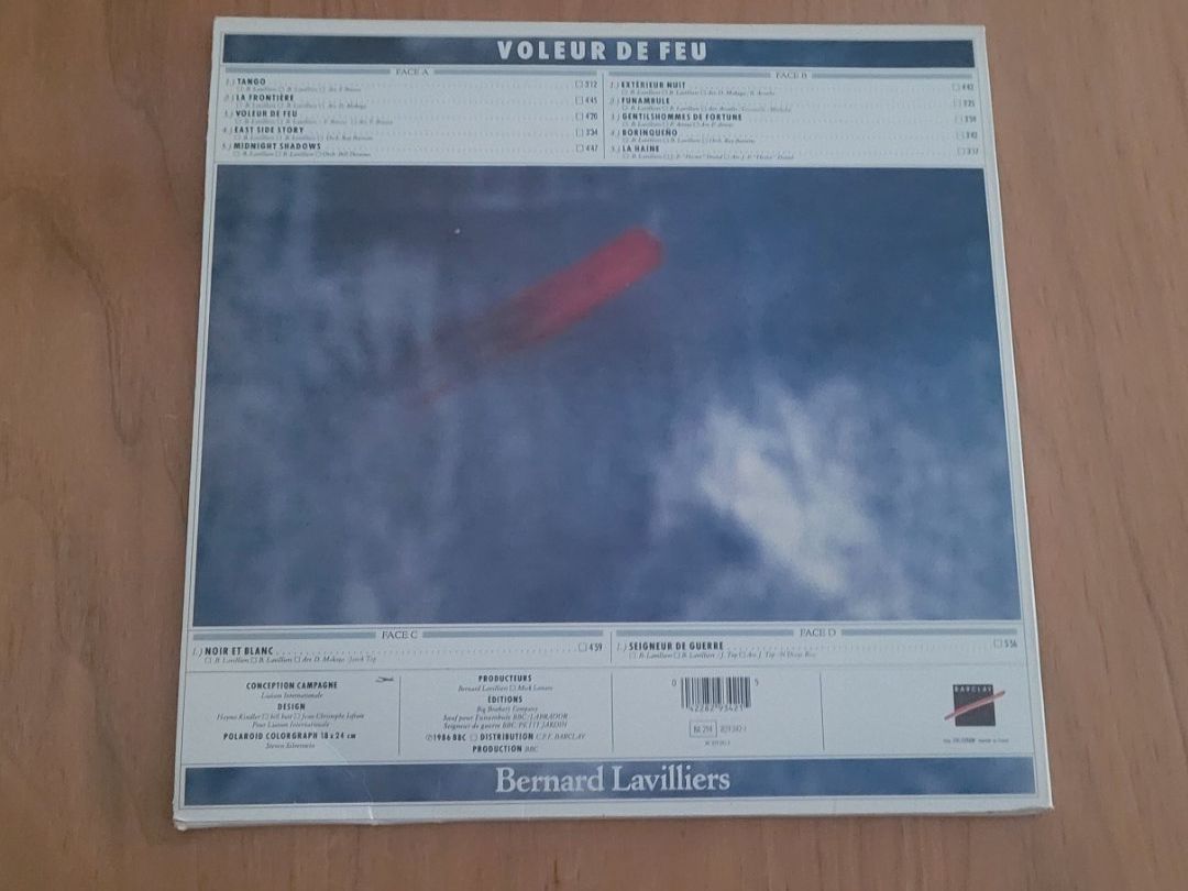 Schallplatten: LP  Bernard Lavilliers – Gebraucht aus Martigny von MZ-67 1