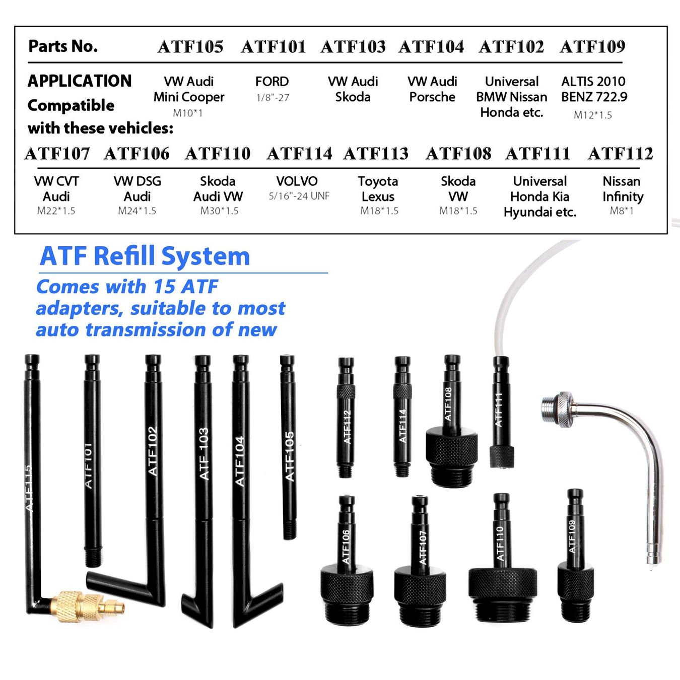 Tutti gli attrezzi: ATF Getriebeöl Einfüllgerät Durckluft – Nuovo e nell'imballaggio originale da Bottighofen venduto da zaap 4