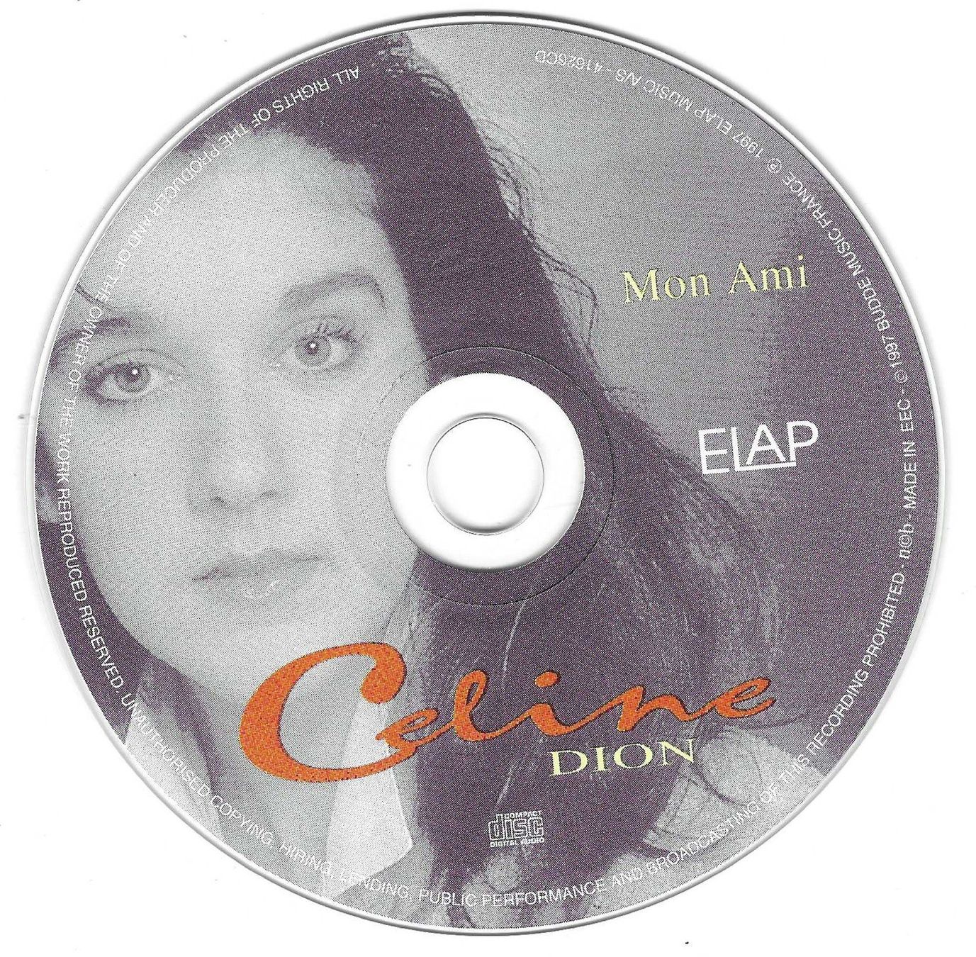 CD: CELINE DION  -  MON AMI – Usato da Bex venduto da Giorgiob 2