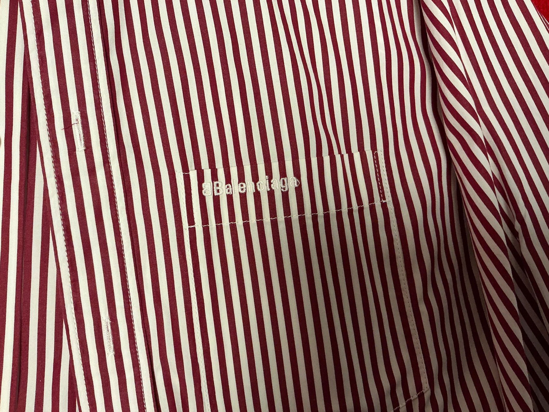 Balenciaga Camicette: Hemd gestreift Balenciaga Oversize – Usato da Winterthur venduto da romaschka 4