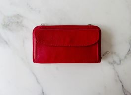 Handytasche Echt Leder "Rot"