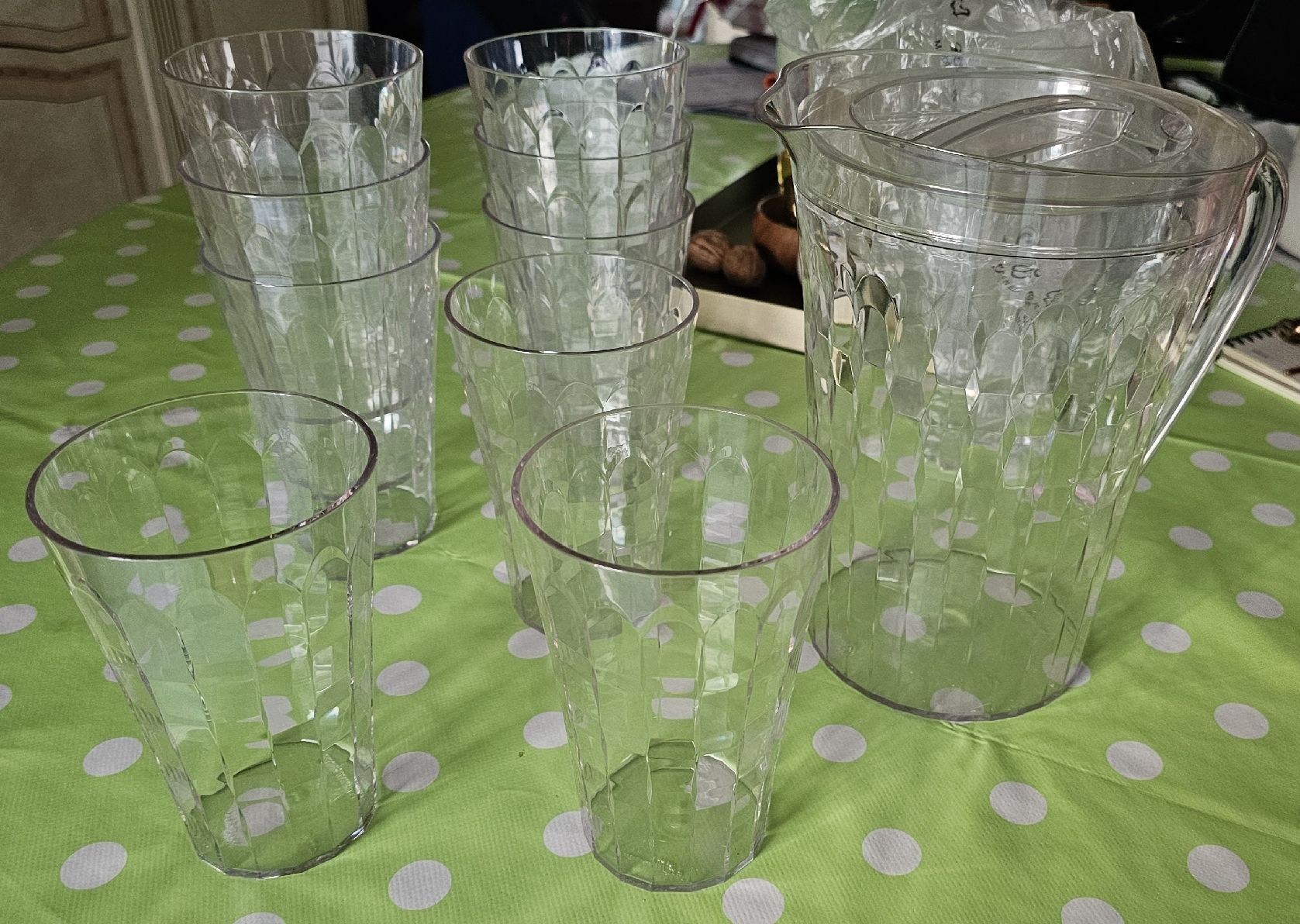 Tupperware Contenitori & Simili: Tupperware 6er Set Becher mit passendem Krug - neuwertig – Nuovo (secondo la descrizione) da Holderbank AG venduto da Dale29