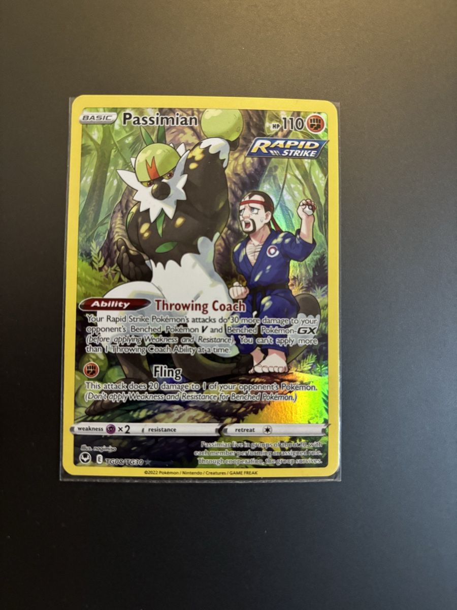 Pokémon Carte collezionabili: Passimian Rapid Strike Trainer Gallery - Mint – Nuovo (secondo la descrizione) da Bellinzona venduto da Cook_ 2