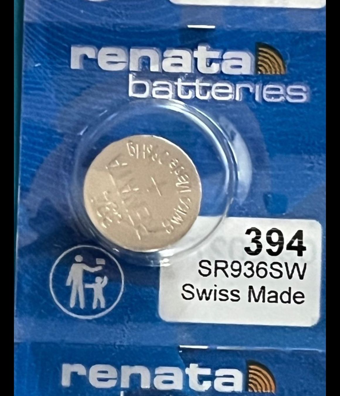 Akkus & Batterien: Renata Uhren Batterie 394 – Neu und originalverpackt aus Grenchen von chththl