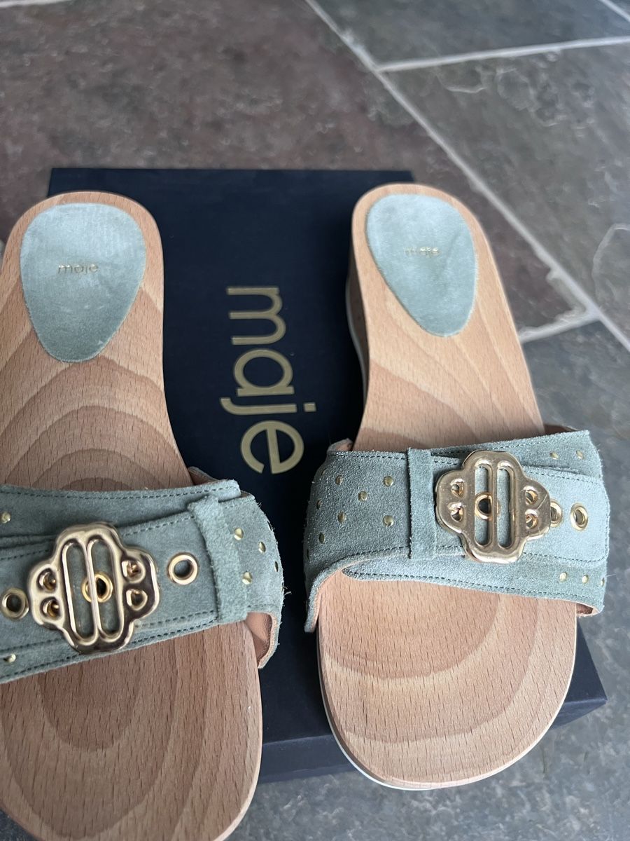 Maje Scarpe da donna: Maje Clogs/ Holzpantoletten 38 – Nuovo (secondo la descrizione) da Realp venduto da nilipopili 2