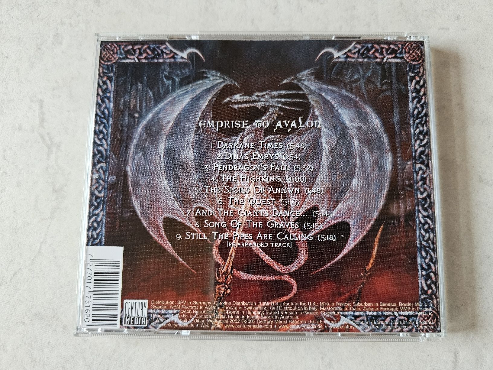 CD: Suidakra  -  Emprise To Avalon – Usato da Schneisingen venduto da backstore24 1