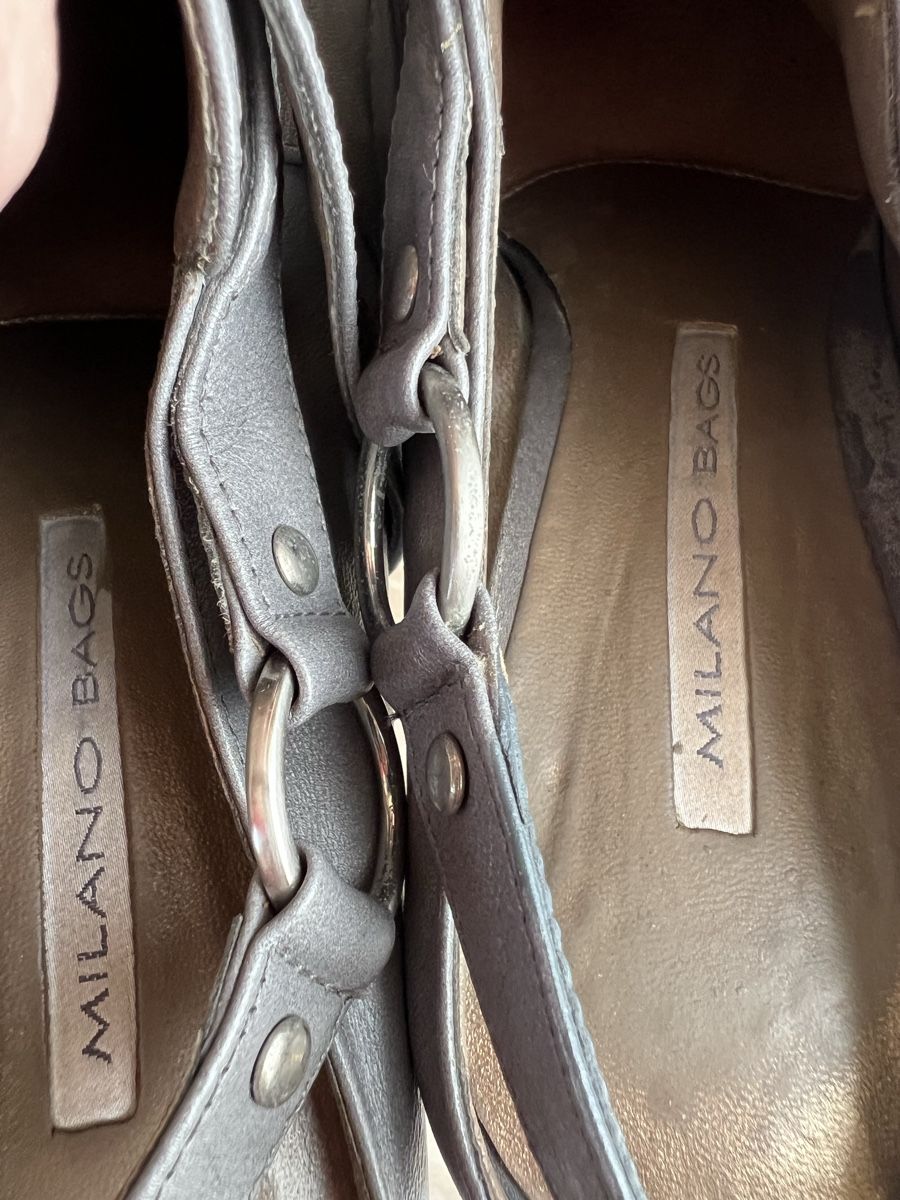 Scarpe da donna: Leder Schuhe Milano Bag gr. 40 mit Plattform – Usato da Triesen venduto da bubita 9
