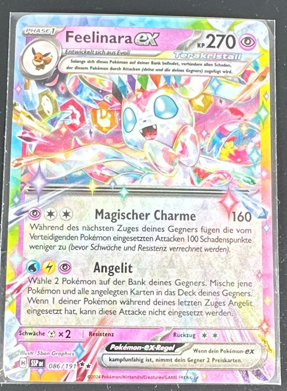 Pokémon Sammelbilder & Trading cards: Feelinara ex 066/191 Deutsch Pokémon – Neu (gemäss Beschreibung) aus Dübendorf von TrimTrend
