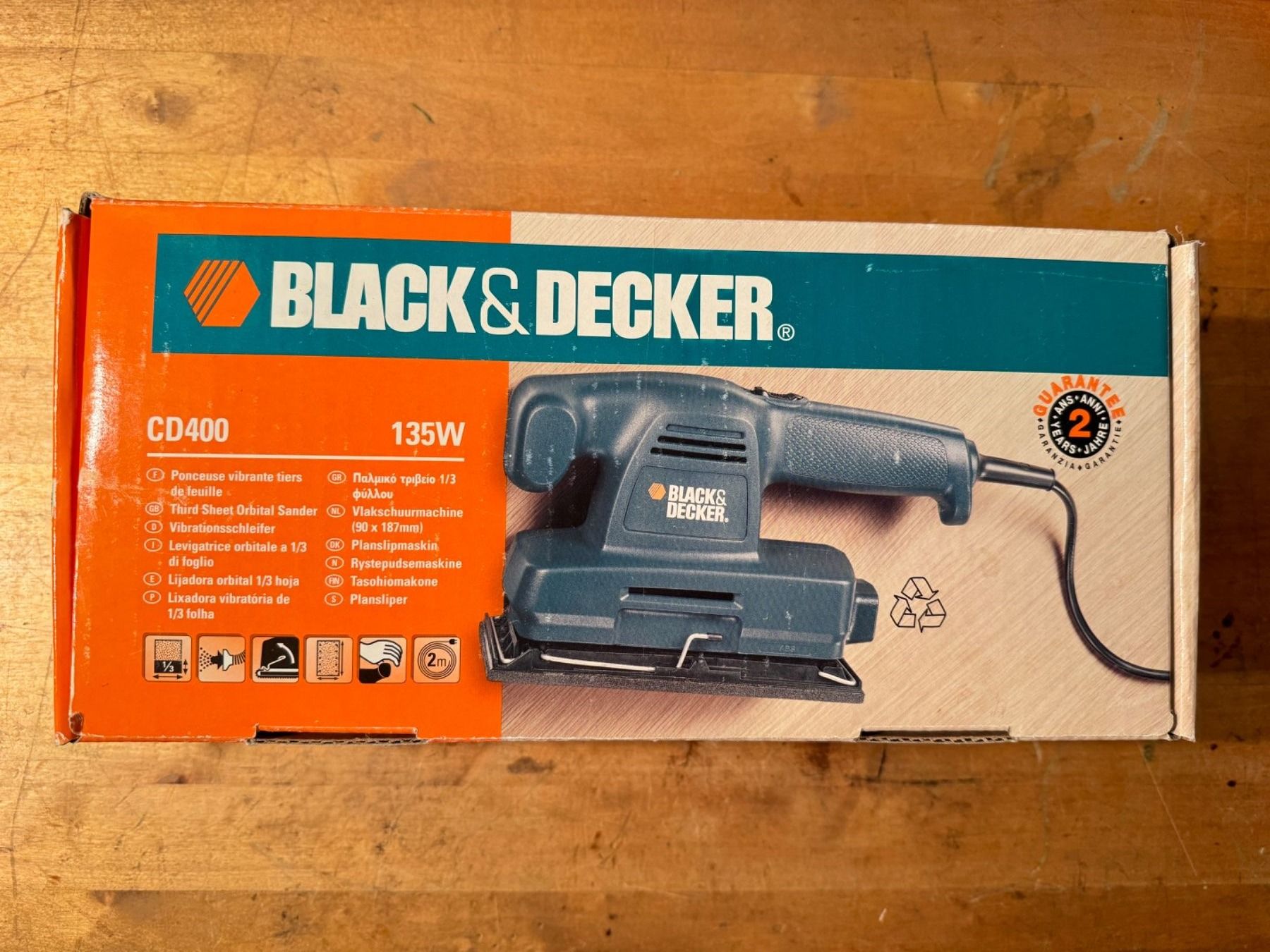 Schleifen & Polieren: Black & Decker Schwingschleifer Schleifmaschine – Gebraucht aus Humlikon von
